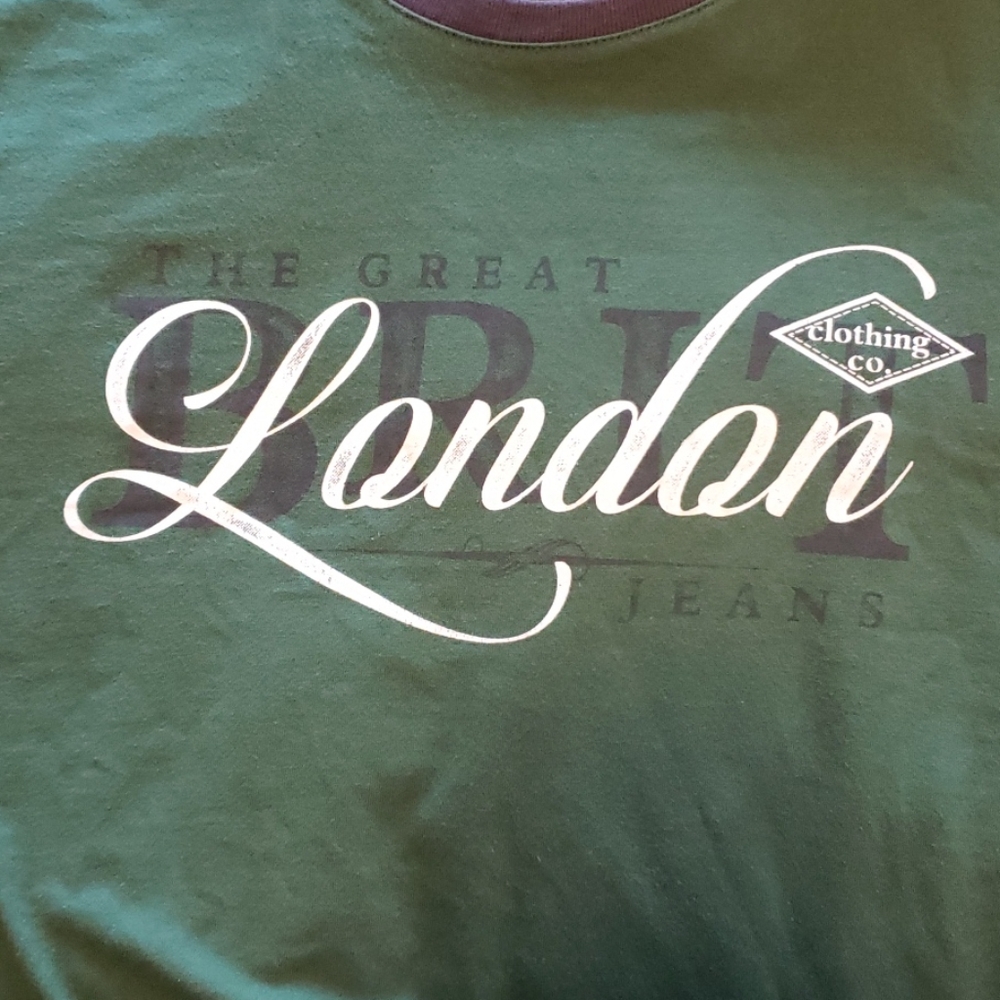 Brit London Jeans mens t shirt - Picture 4 of 5